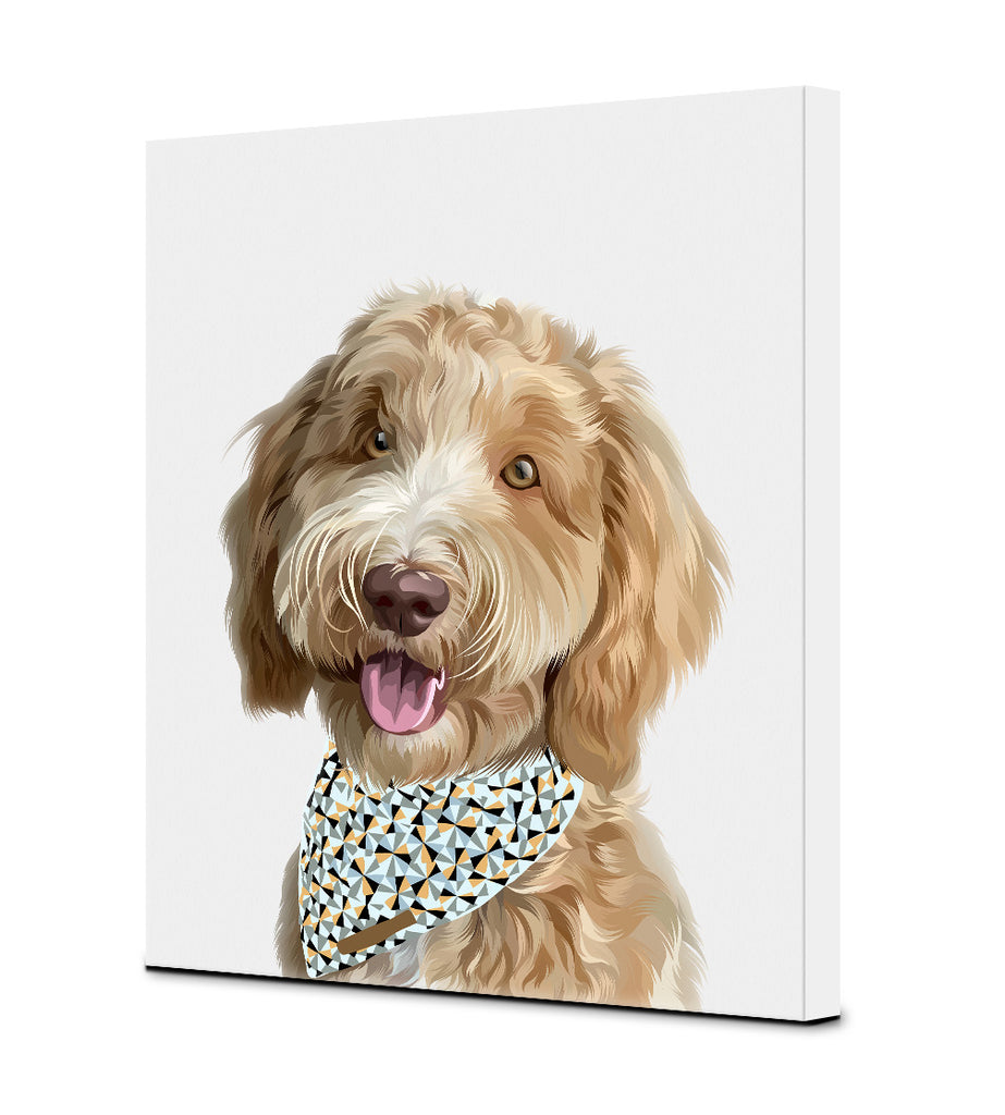 Één-Wit-Canvas-30x40 CM