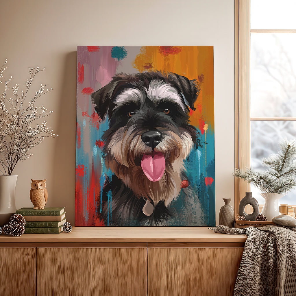 Canvas Popart Portret